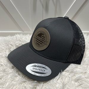 Trucker SnapBack hat. Proud Blue collar American.